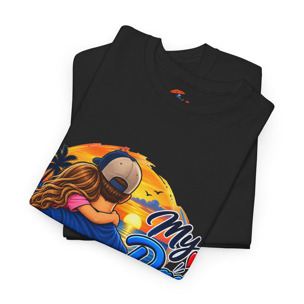 Dad & Daughter Tee — "My Dad Is My Hero" Father's Day T-Shirt