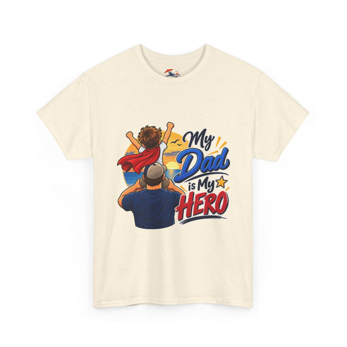My Dad Is My Hero T-Shirt — Father & Child Superhero Tee for Father’s Day