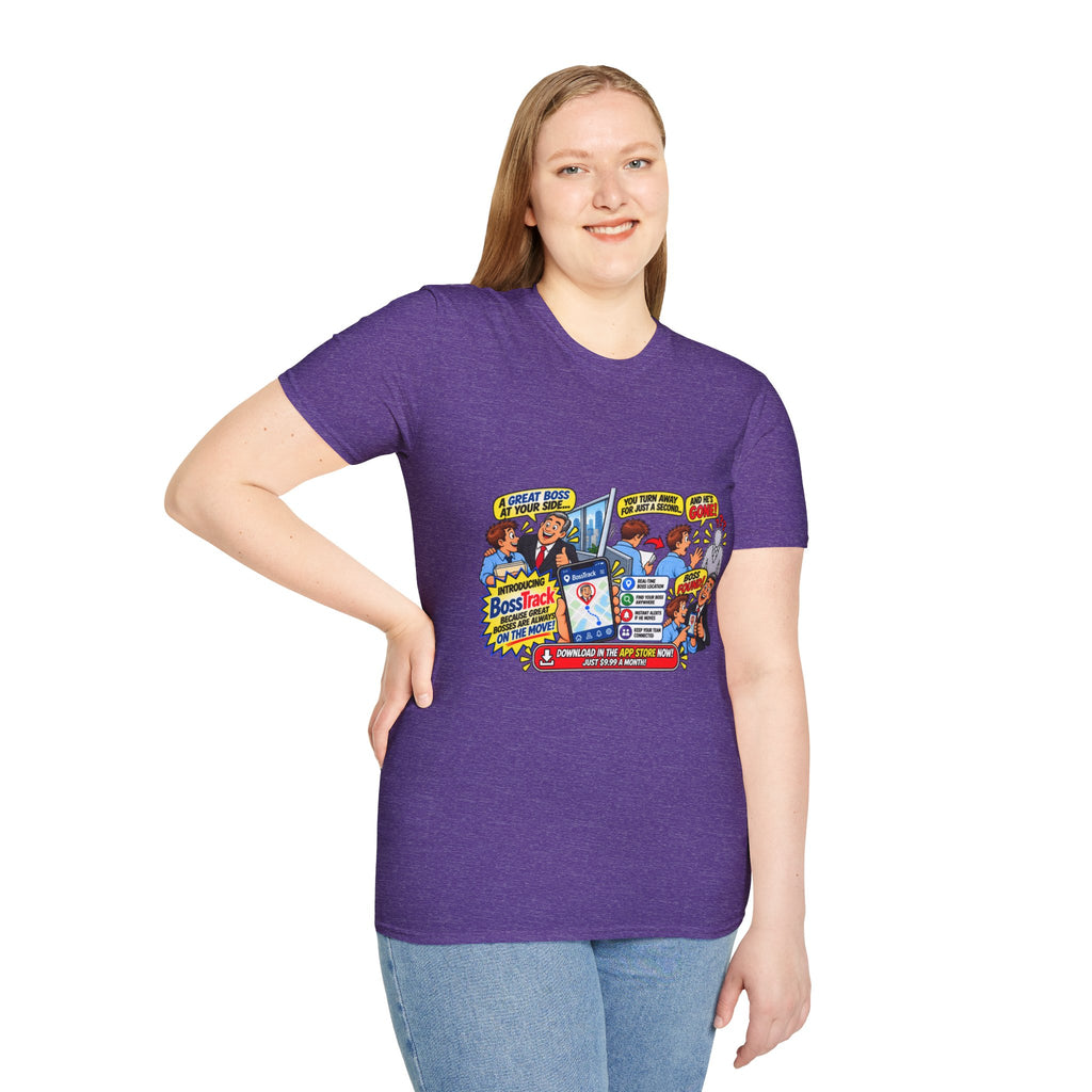 Funny Boss Tracker T-Shirt