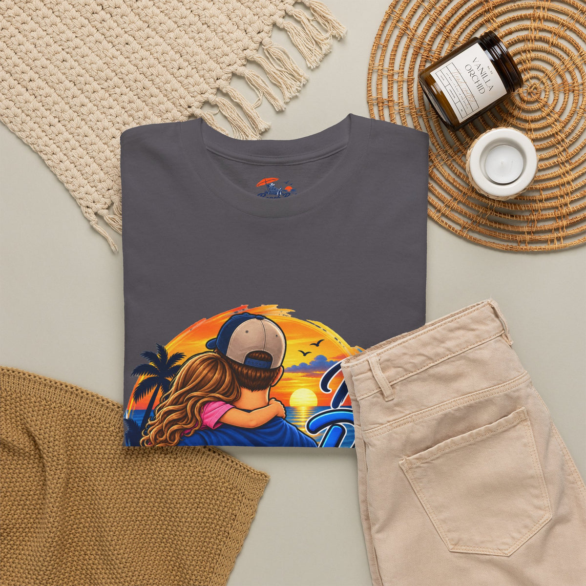 Dad & Daughter Tee — "My Dad Is My Hero" Father's Day T-Shirt