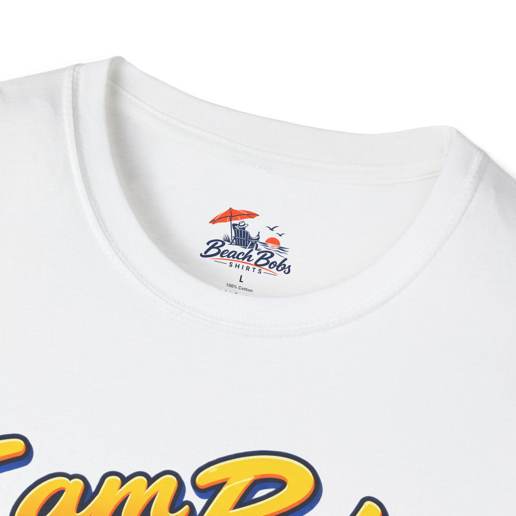 I Am Bob T-Shirt — Retro Tropical Vacation Tee with Beach Chair & Palm Trees