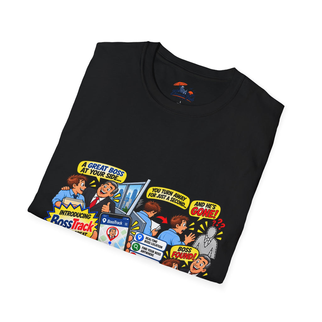 Funny Boss Tracker T-Shirt