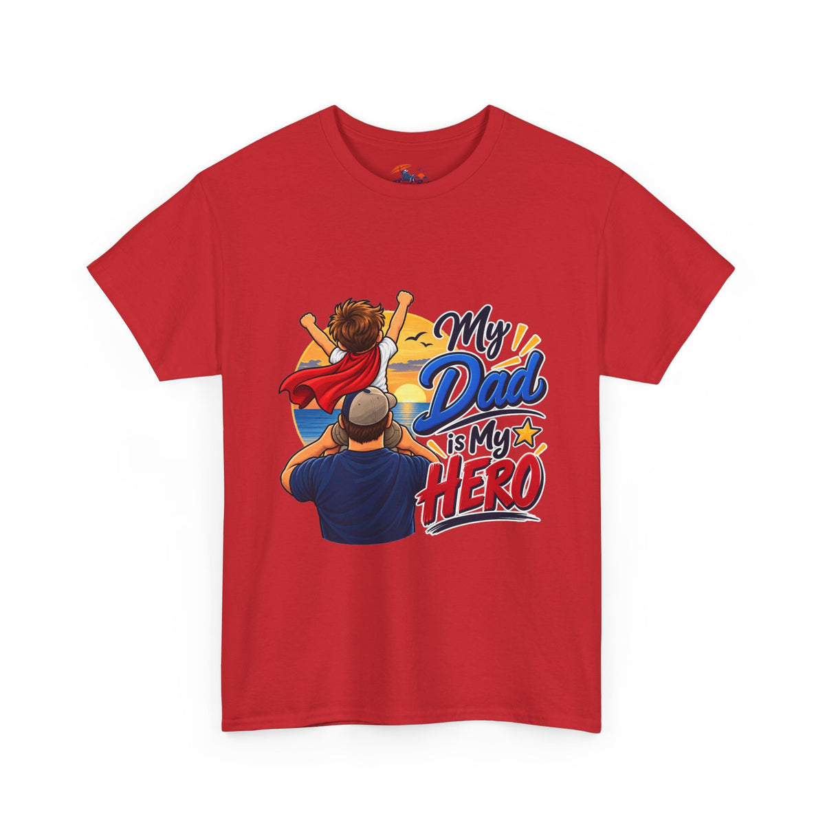 My Dad Is My Hero T-Shirt — Father & Child Superhero Tee for Father’s Day