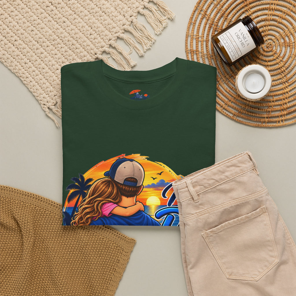 Dad & Daughter Tee — "My Dad Is My Hero" Father's Day T-Shirt