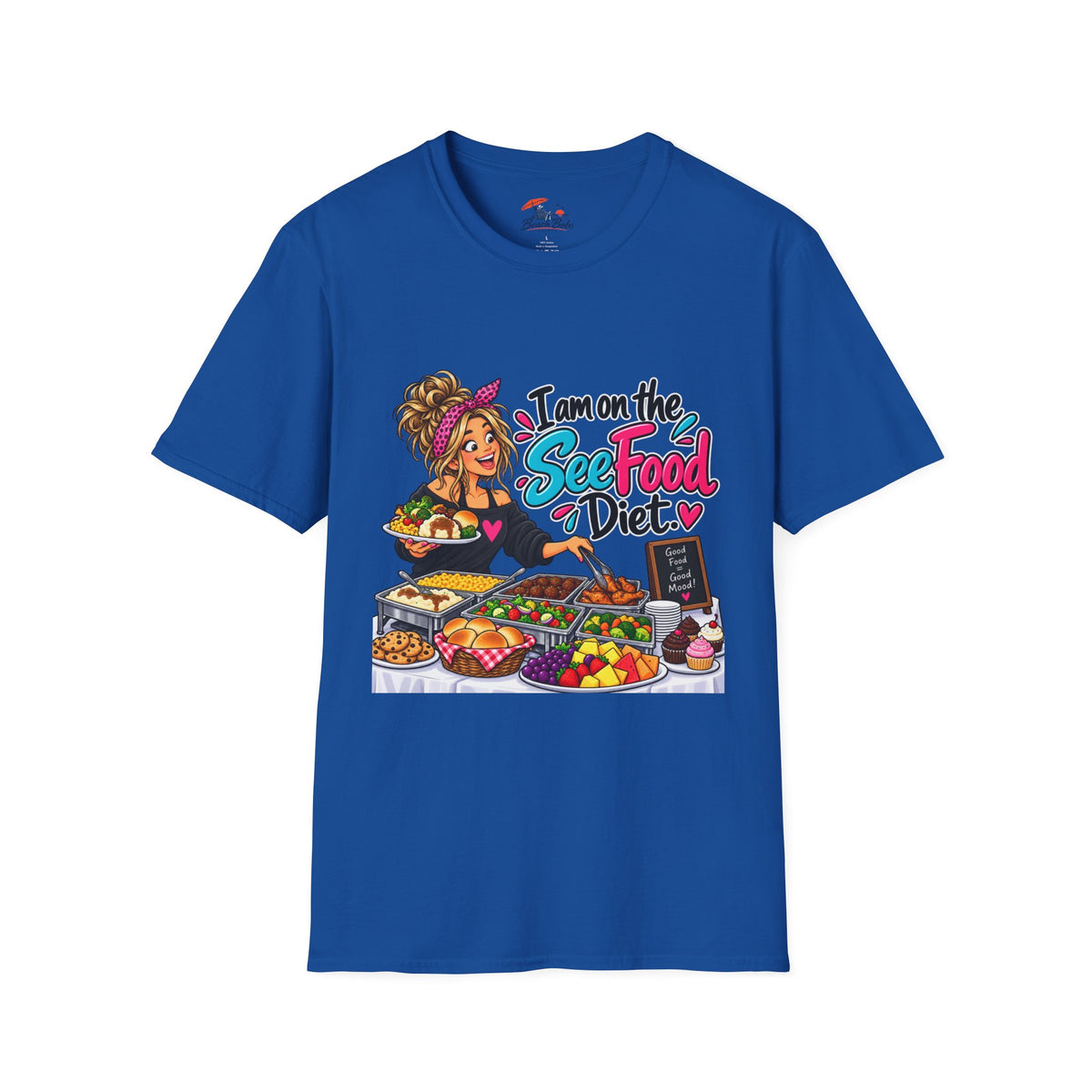 See Food Diet T-Shirt — Funny Buffet Lover Tee