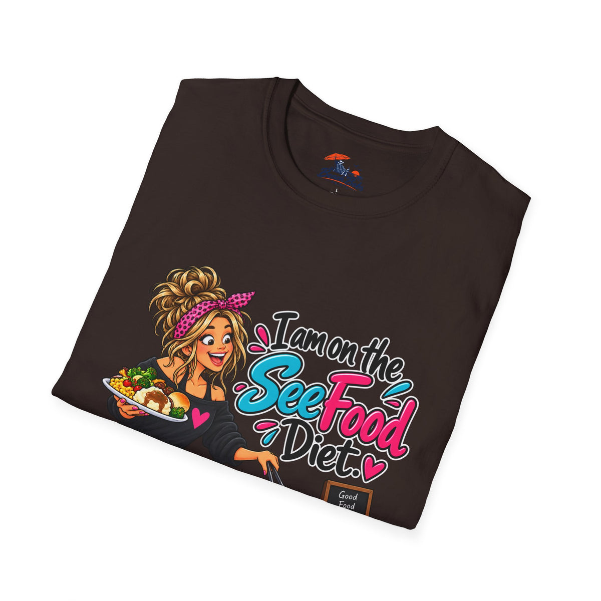 See Food Diet T-Shirt — Funny Buffet Lover Tee