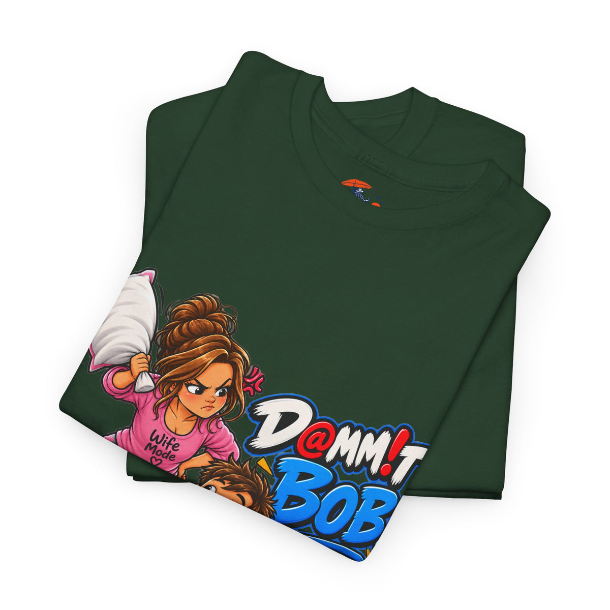 “Damn It Bob!” Couple Gaming Pillow Fight T-Shirt