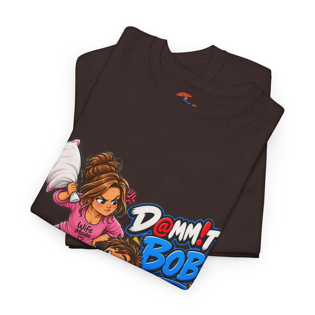 “Damn It Bob!” Couple Gaming Pillow Fight T-Shirt