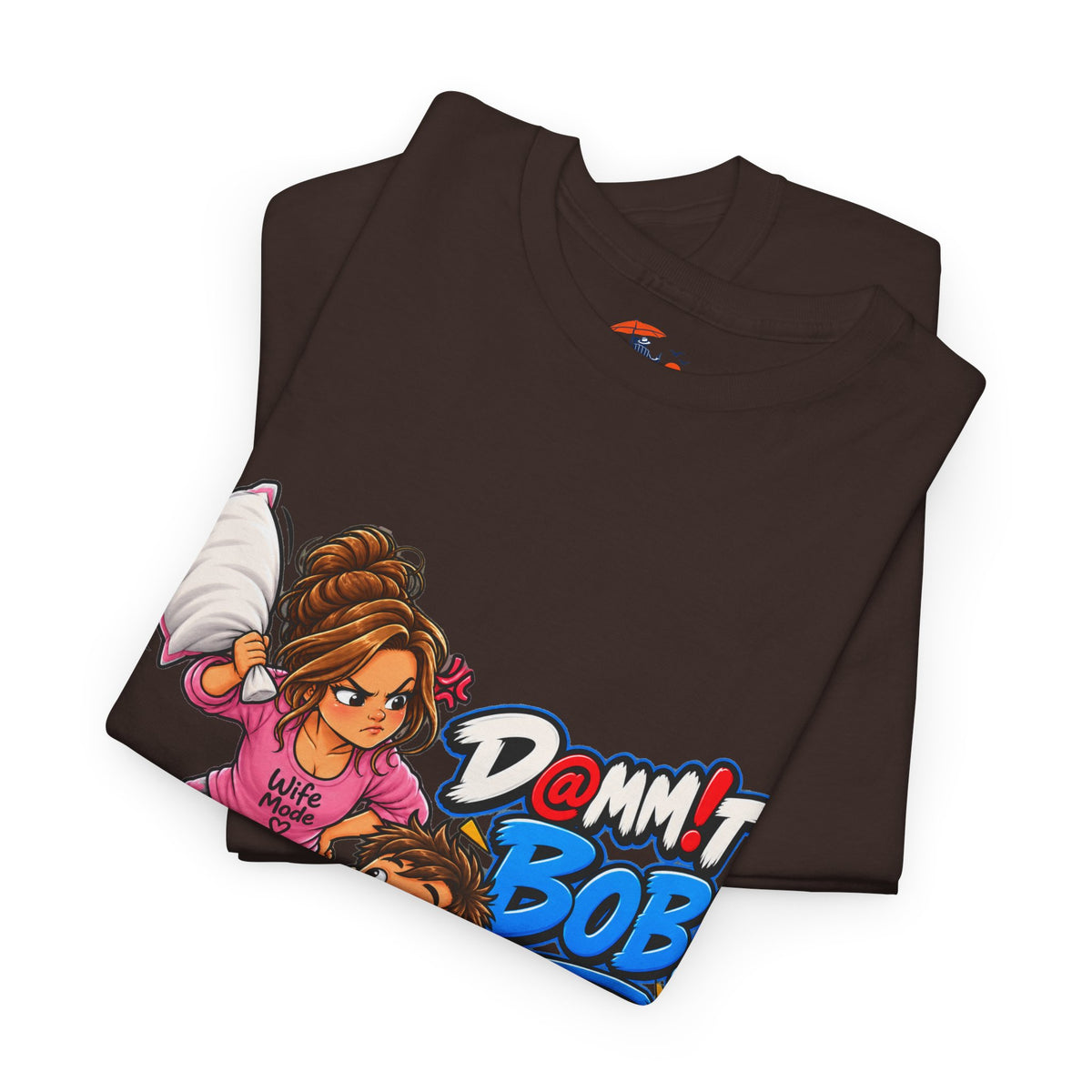 “Damn It Bob!” Couple Gaming Pillow Fight T-Shirt
