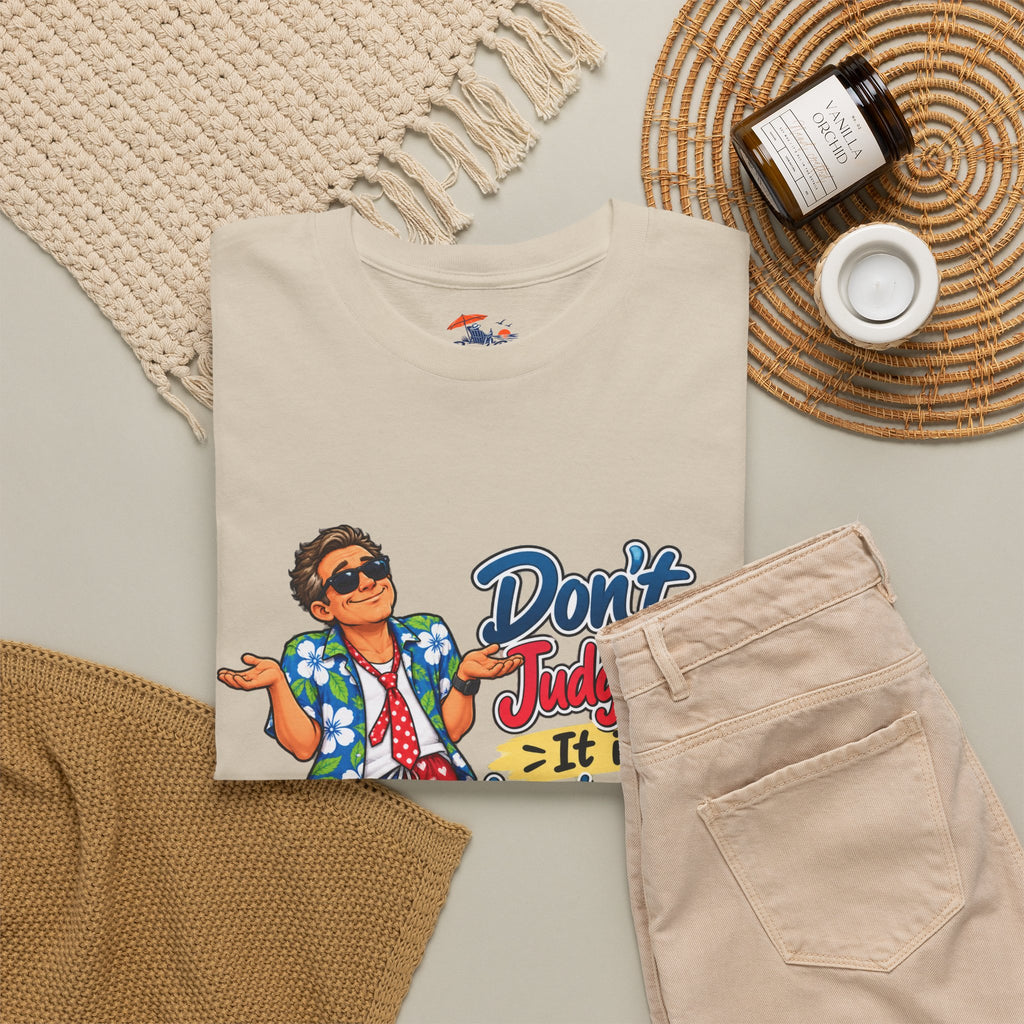 Laundry Day T‑Shirt — "Don't Judge Me, It’s Laundry Day!" Casual Graphic Tee