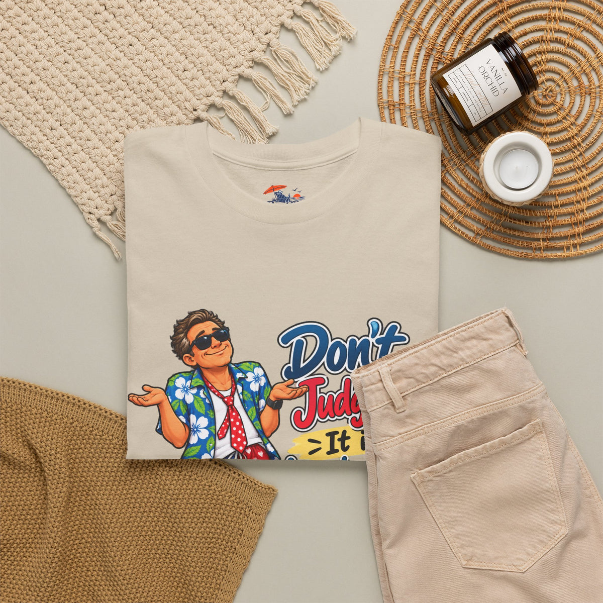 Laundry Day T‑Shirt — "Don't Judge Me, It’s Laundry Day!" Casual Graphic Tee