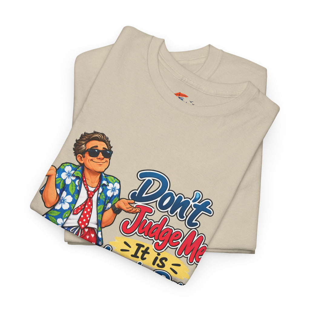 Laundry Day T‑Shirt — "Don't Judge Me, It’s Laundry Day!" Casual Graphic Tee