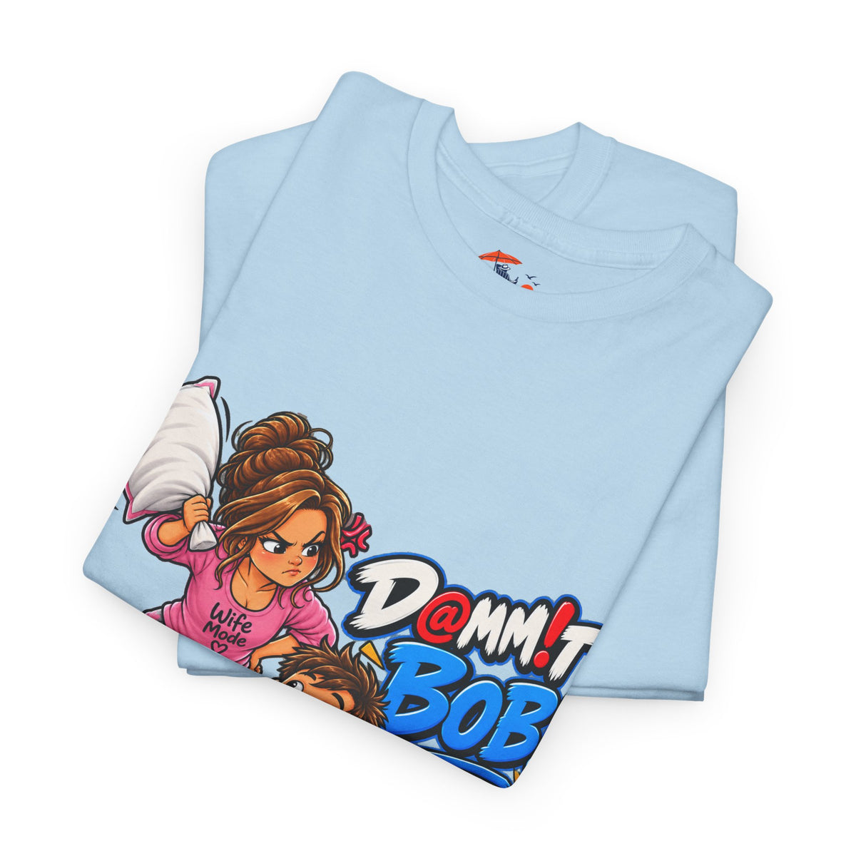 “Damn It Bob!” Couple Gaming Pillow Fight T-Shirt