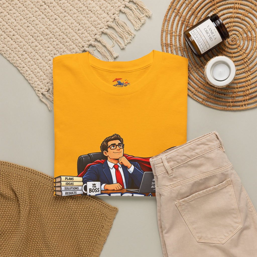 Best Boss Ever T‑Shirt — Personalized "Our Fearless Leader" Gift for Bosses (Add Name)