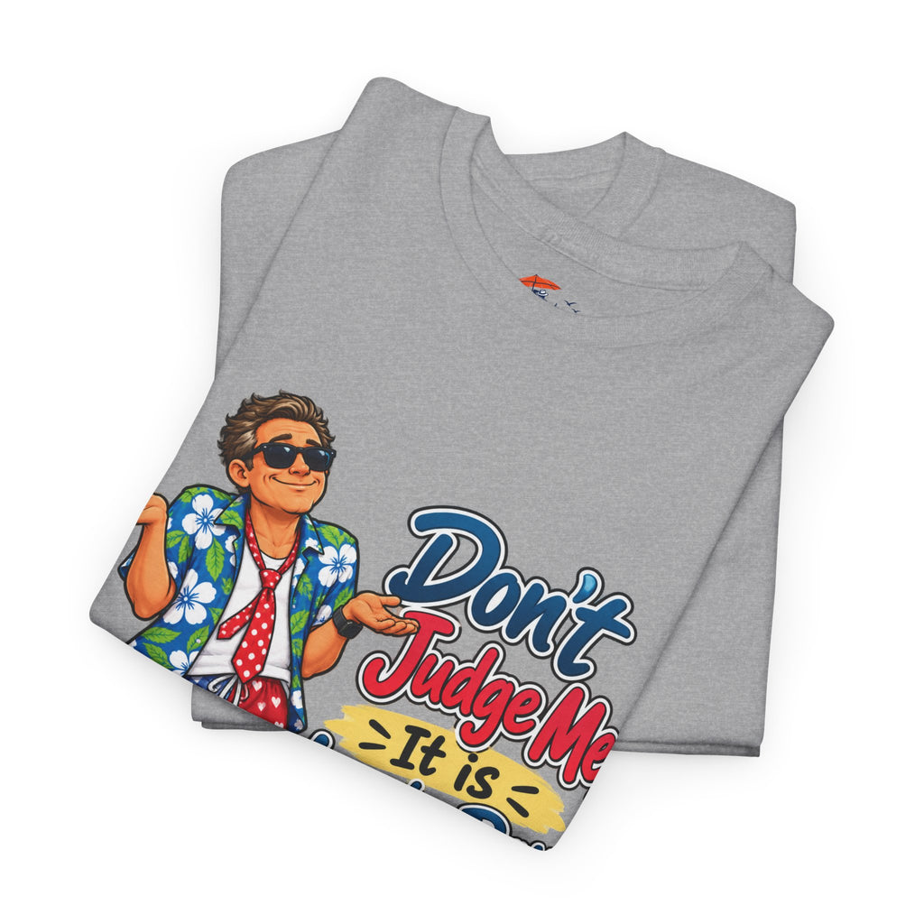 Laundry Day T‑Shirt — "Don't Judge Me, It’s Laundry Day!" Casual Graphic Tee