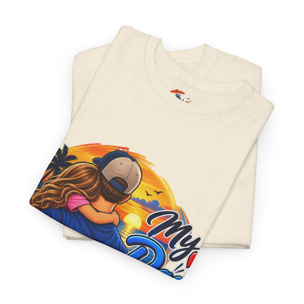 Dad & Daughter Tee — "My Dad Is My Hero" Father's Day T-Shirt