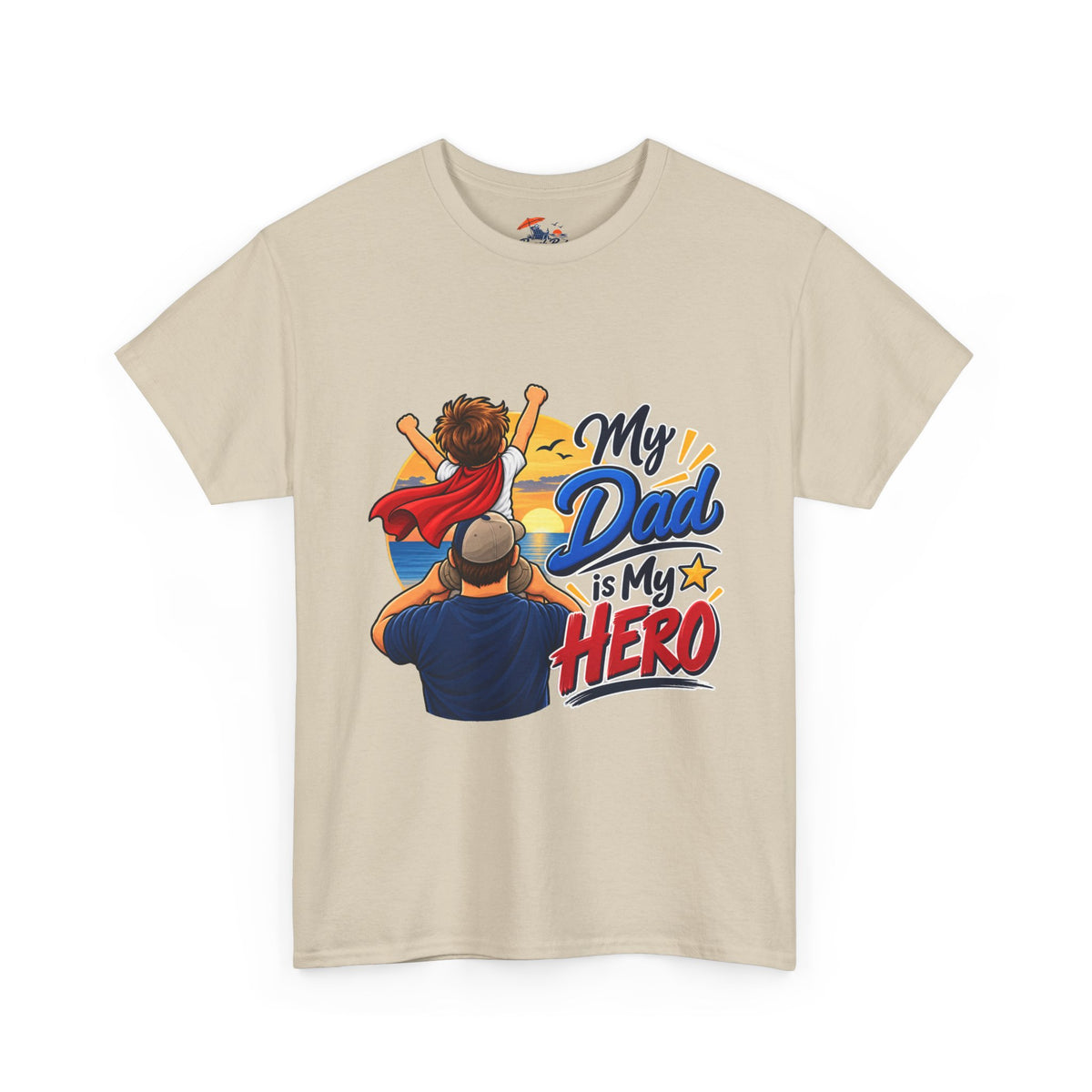 My Dad Is My Hero T-Shirt — Father & Child Superhero Tee for Father’s Day