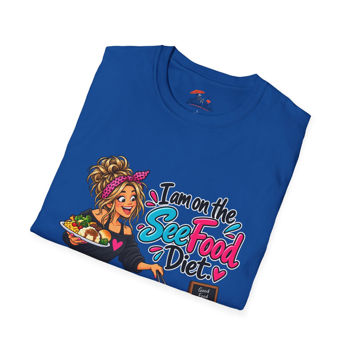 See Food Diet T-Shirt — Funny Buffet Lover Tee