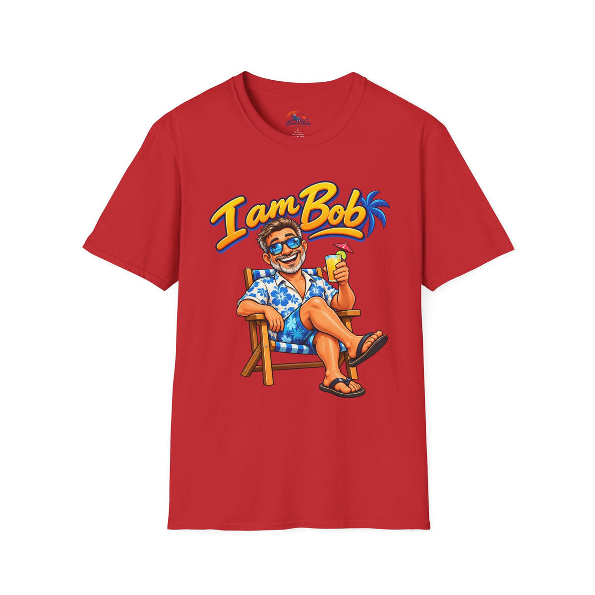 I am Bob Softstyle T-Shirt (No Back)