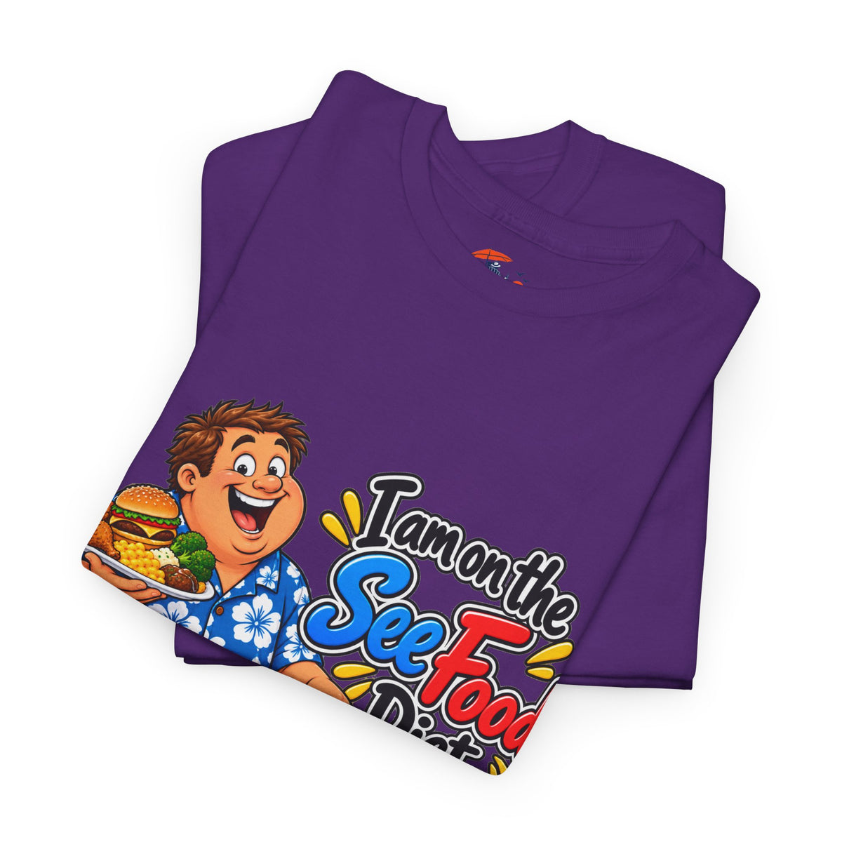 See Food Diet T-Shirt – Funny Seafood Buffet Tee