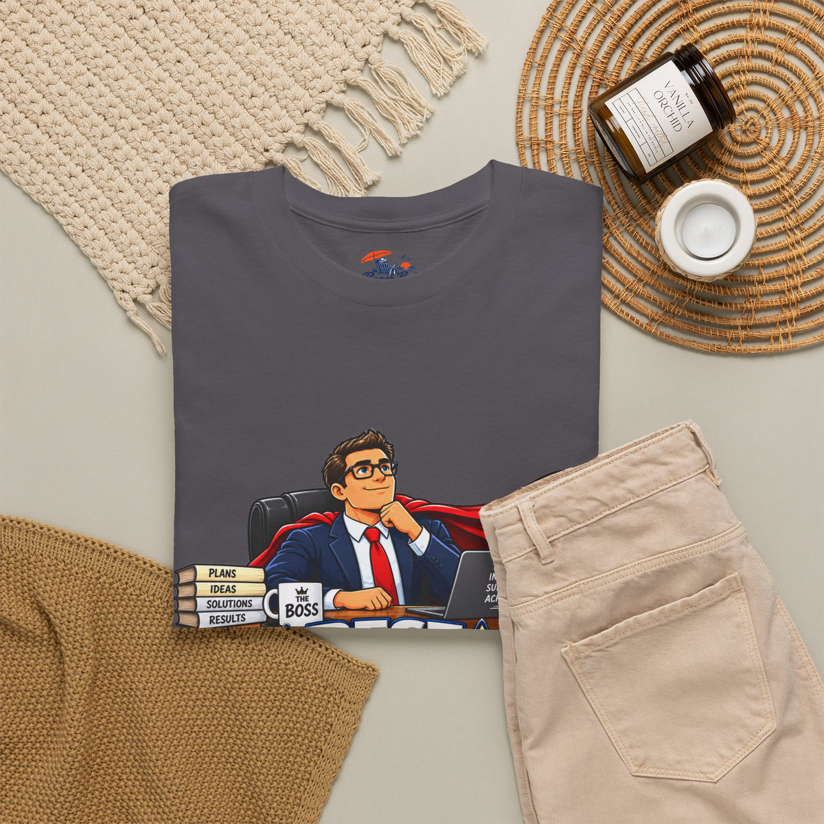 Best Boss Ever T‑Shirt — Personalized "Our Fearless Leader" Gift for Bosses (Add Name)