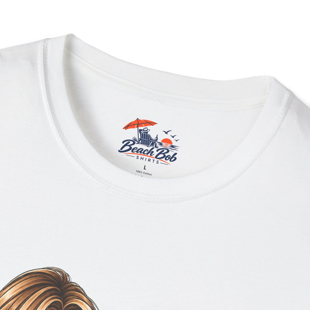 Not Just a Pretty Face T-Shirt — Cute Girly Desk Graphic Tee for Students & Creatives