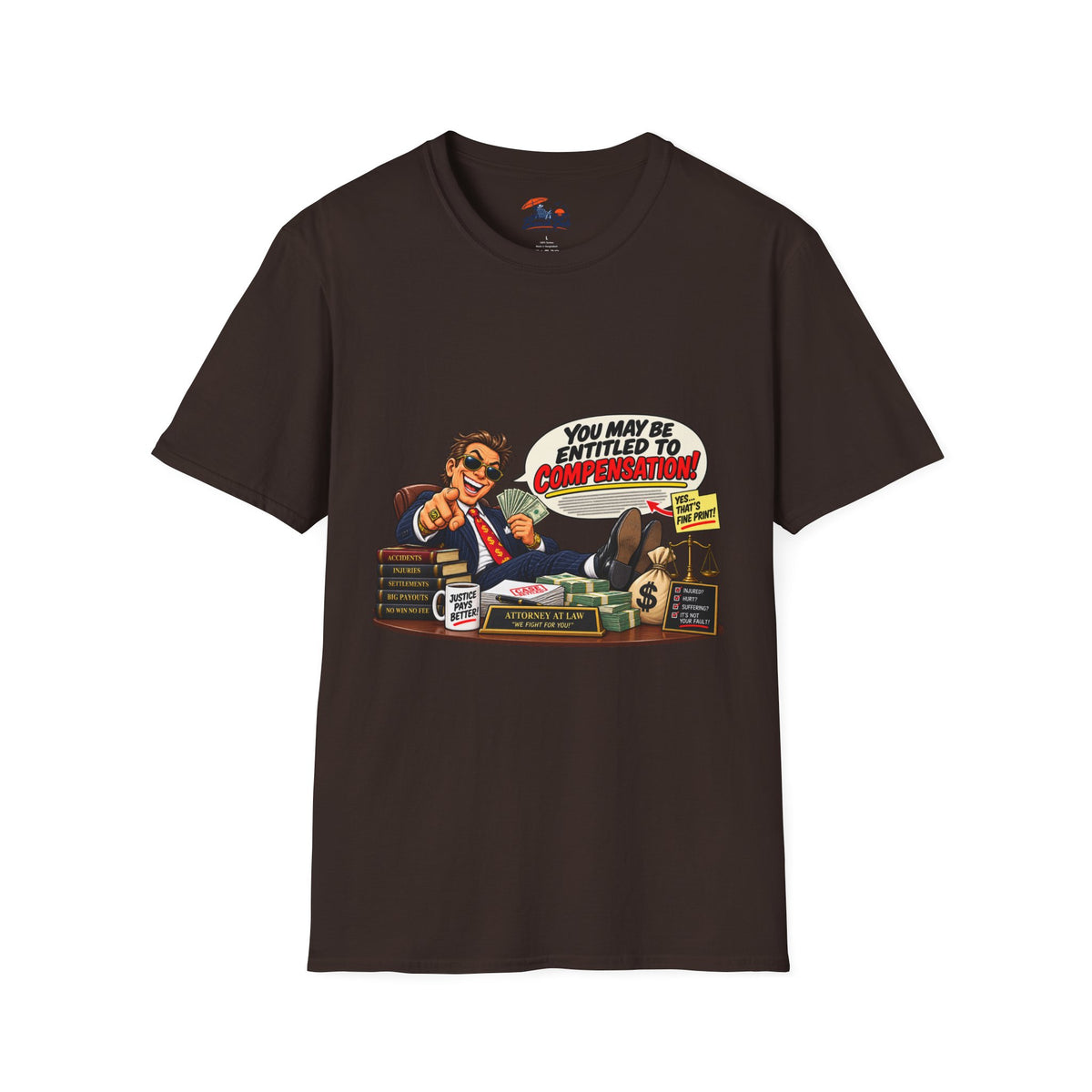 Funny Lawyer Graphic Tee