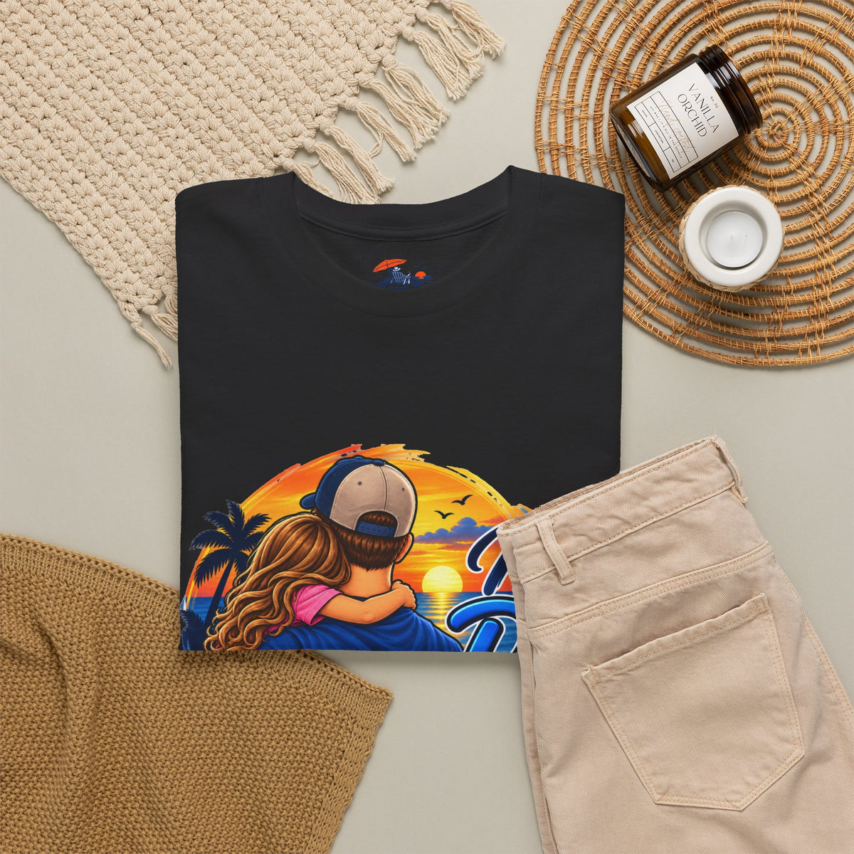 Dad & Daughter Tee — "My Dad Is My Hero" Father's Day T-Shirt