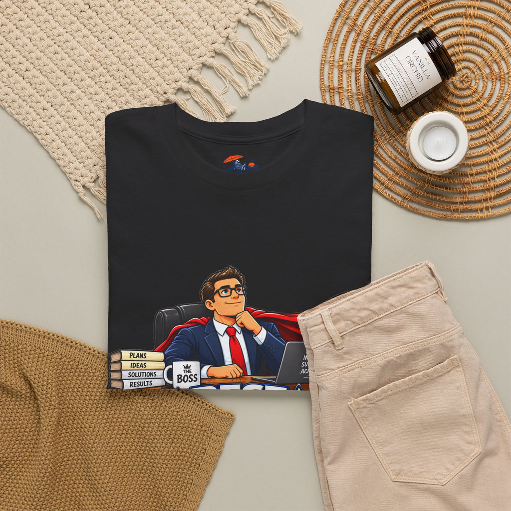 Best Boss Ever T‑Shirt — Personalized "Our Fearless Leader" Gift for Bosses (Add Name)