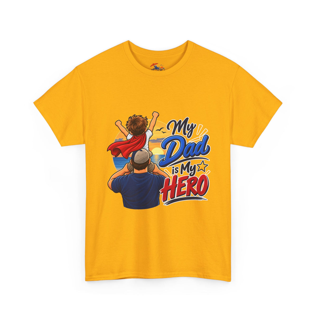 My Dad Is My Hero T-Shirt — Father & Child Superhero Tee for Father’s Day