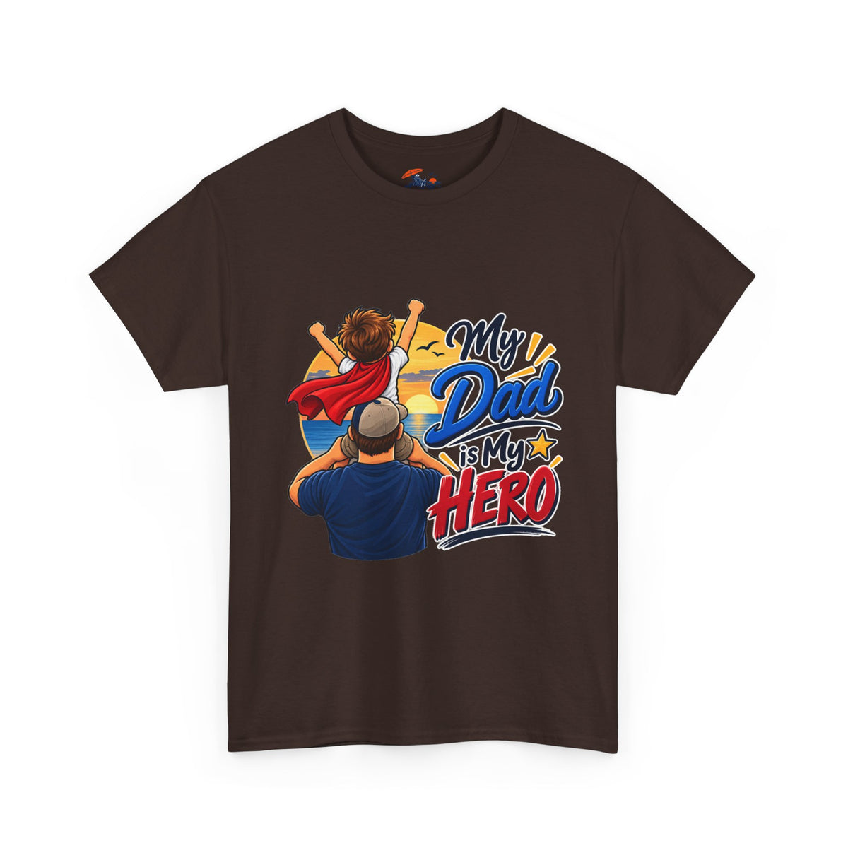 My Dad Is My Hero T-Shirt — Father & Child Superhero Tee for Father’s Day