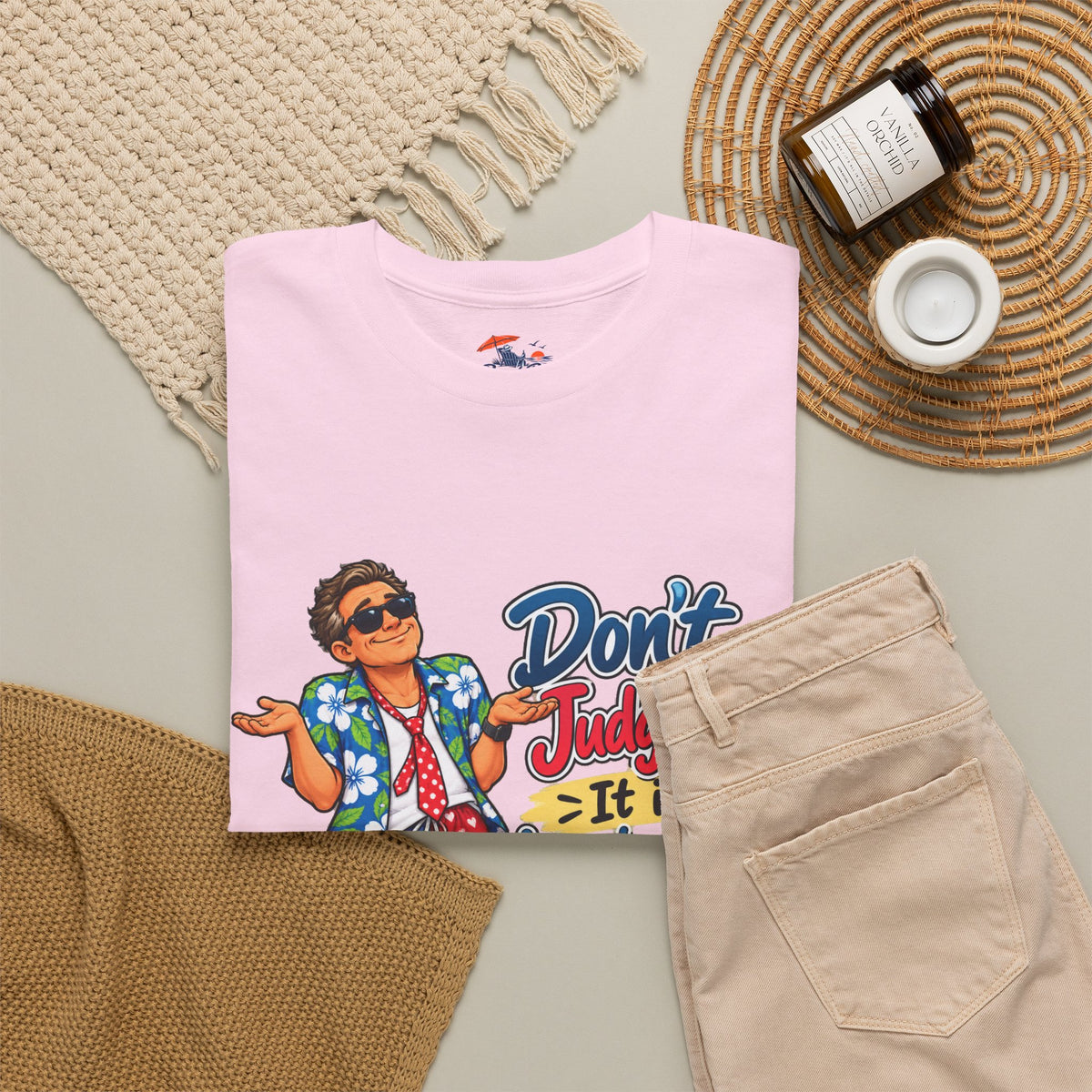 Laundry Day T‑Shirt — "Don't Judge Me, It’s Laundry Day!" Casual Graphic Tee