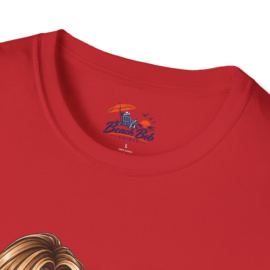 Not Just a Pretty Face T-Shirt — Cute Girly Desk Graphic Tee for Students & Creatives