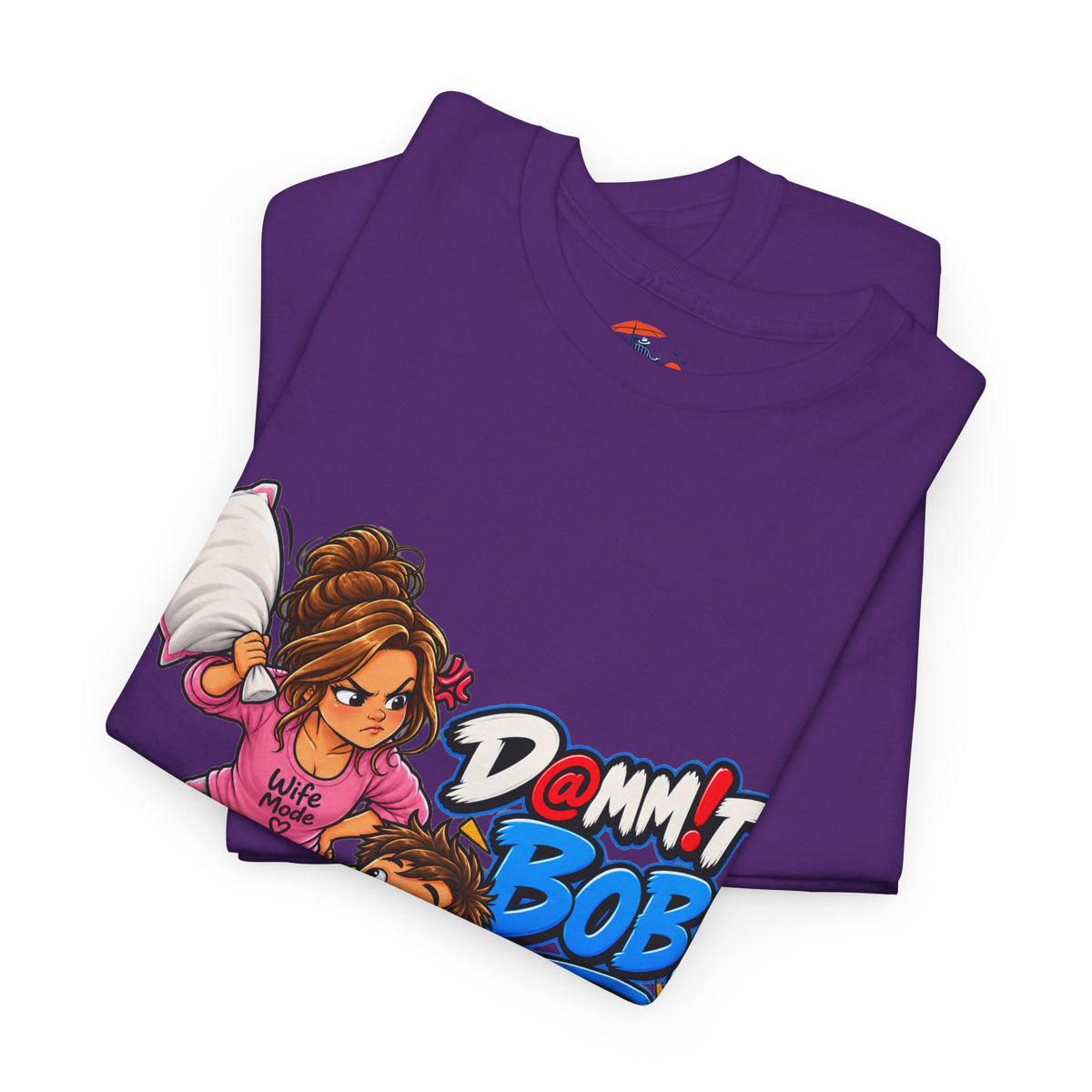 “Damn It Bob!” Couple Gaming Pillow Fight T-Shirt