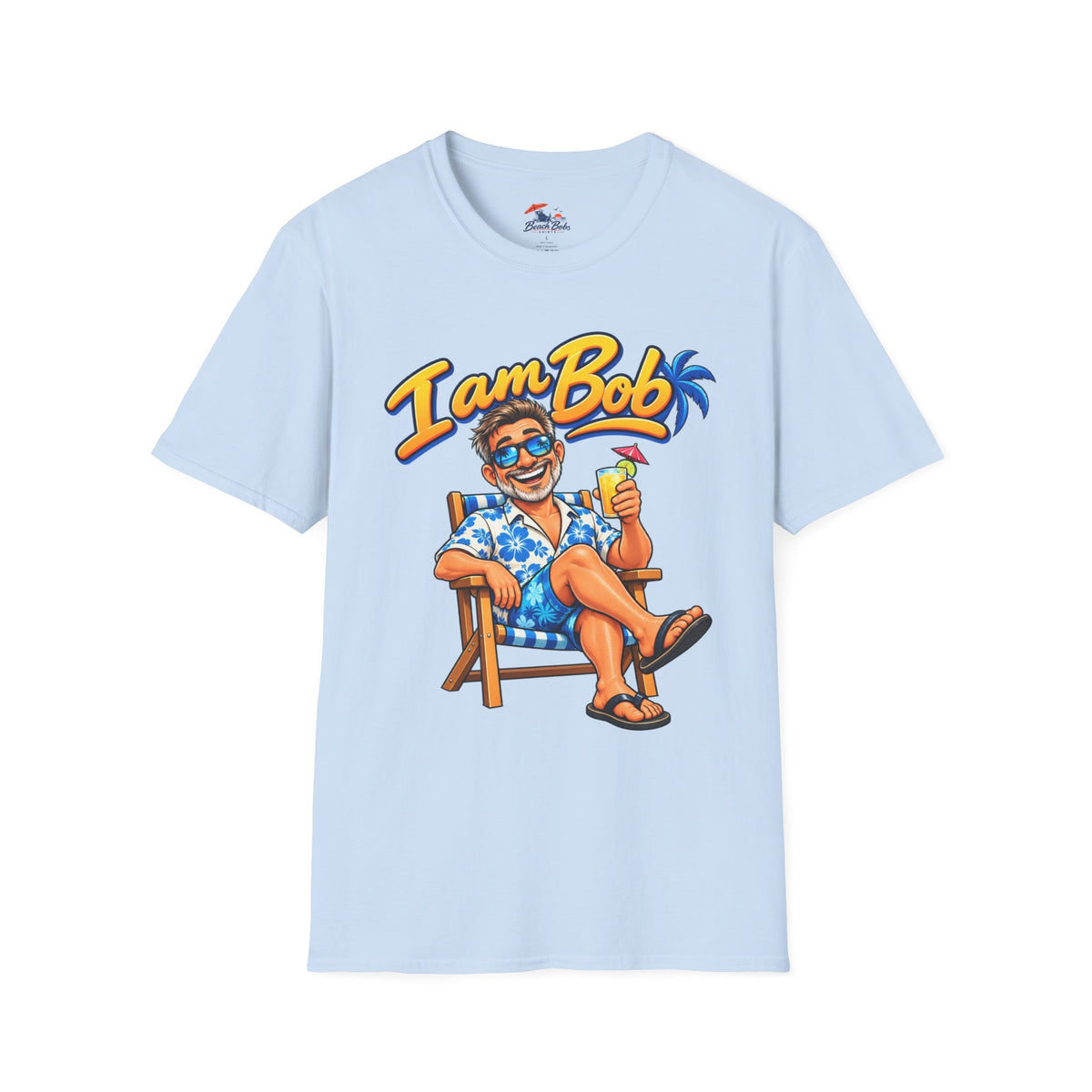 I am Bob Softstyle T-Shirt (No Back)