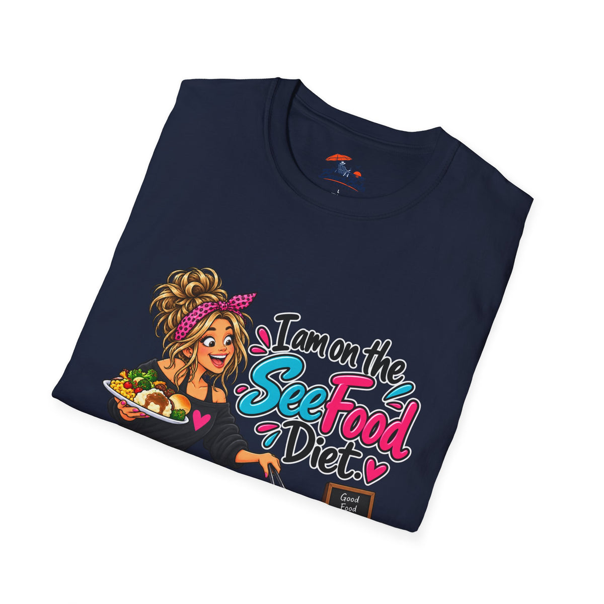 See Food Diet T-Shirt — Funny Buffet Lover Tee