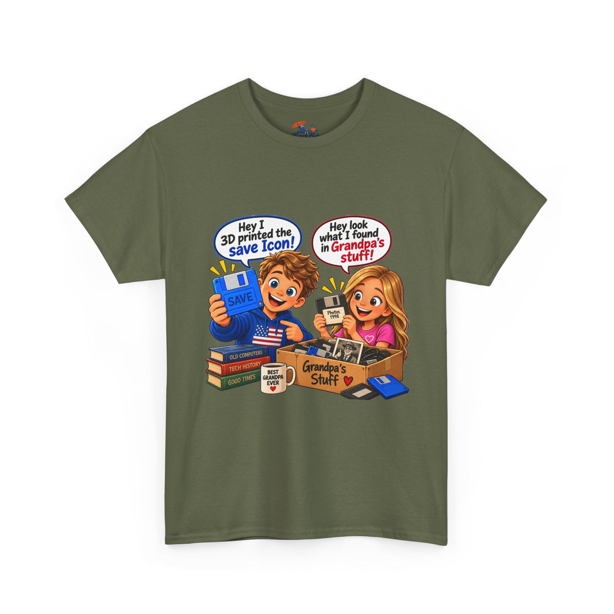 Best Grandpa - Grandpa’s Stuff Funny T‑Shirt
