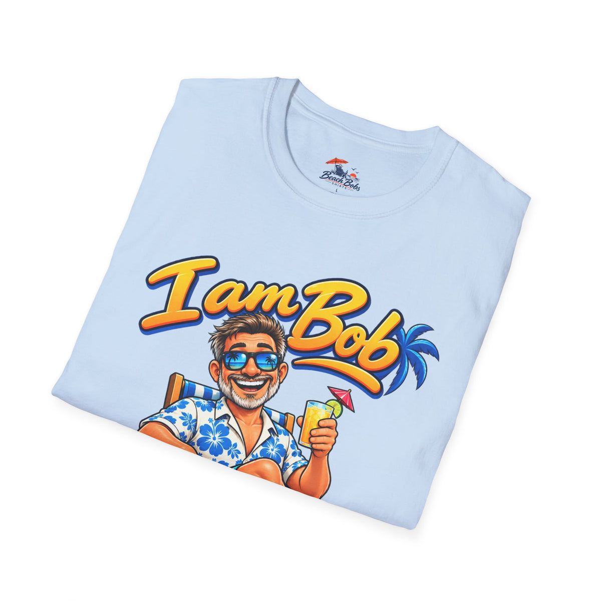 I am Bob Softstyle T-Shirt (No Back)