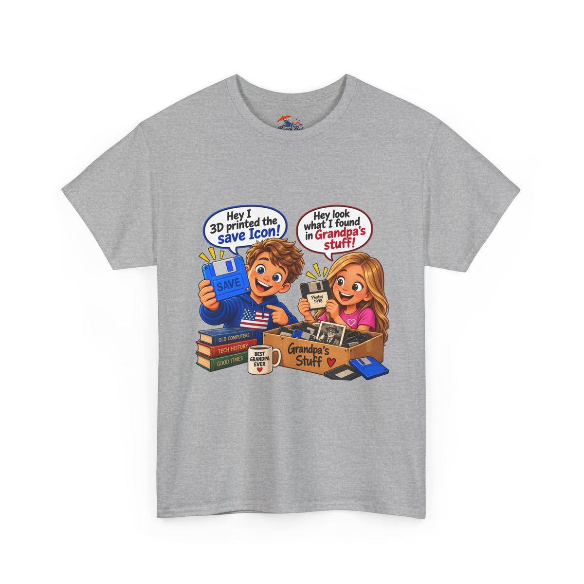 Best Grandpa - Grandpa’s Stuff Funny T‑Shirt