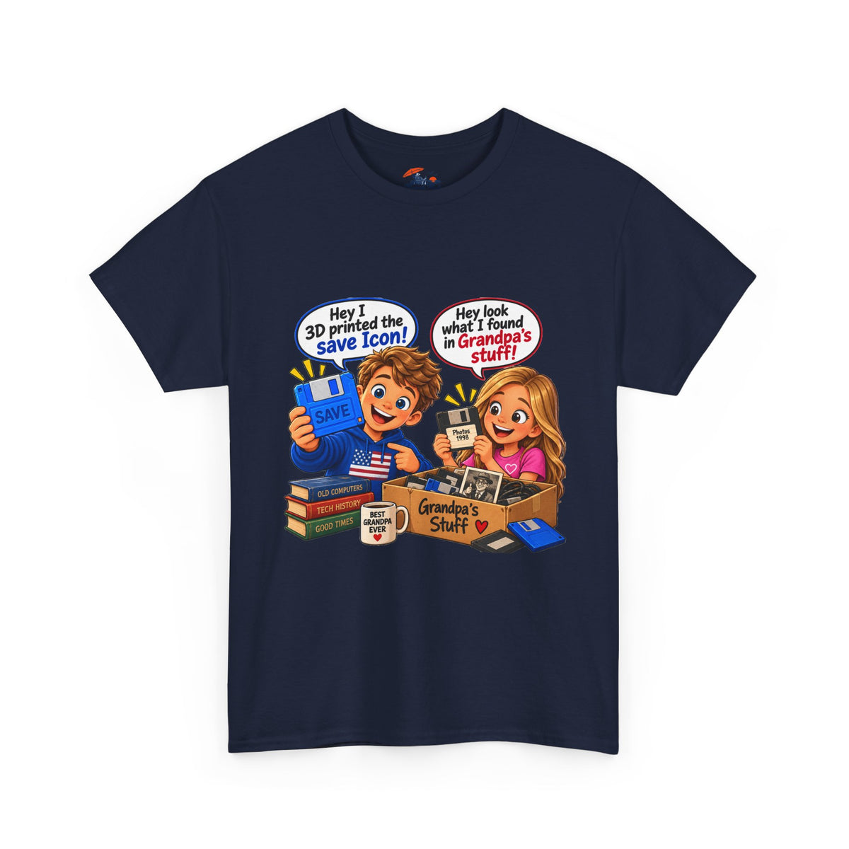 Best Grandpa - Grandpa’s Stuff Funny T‑Shirt