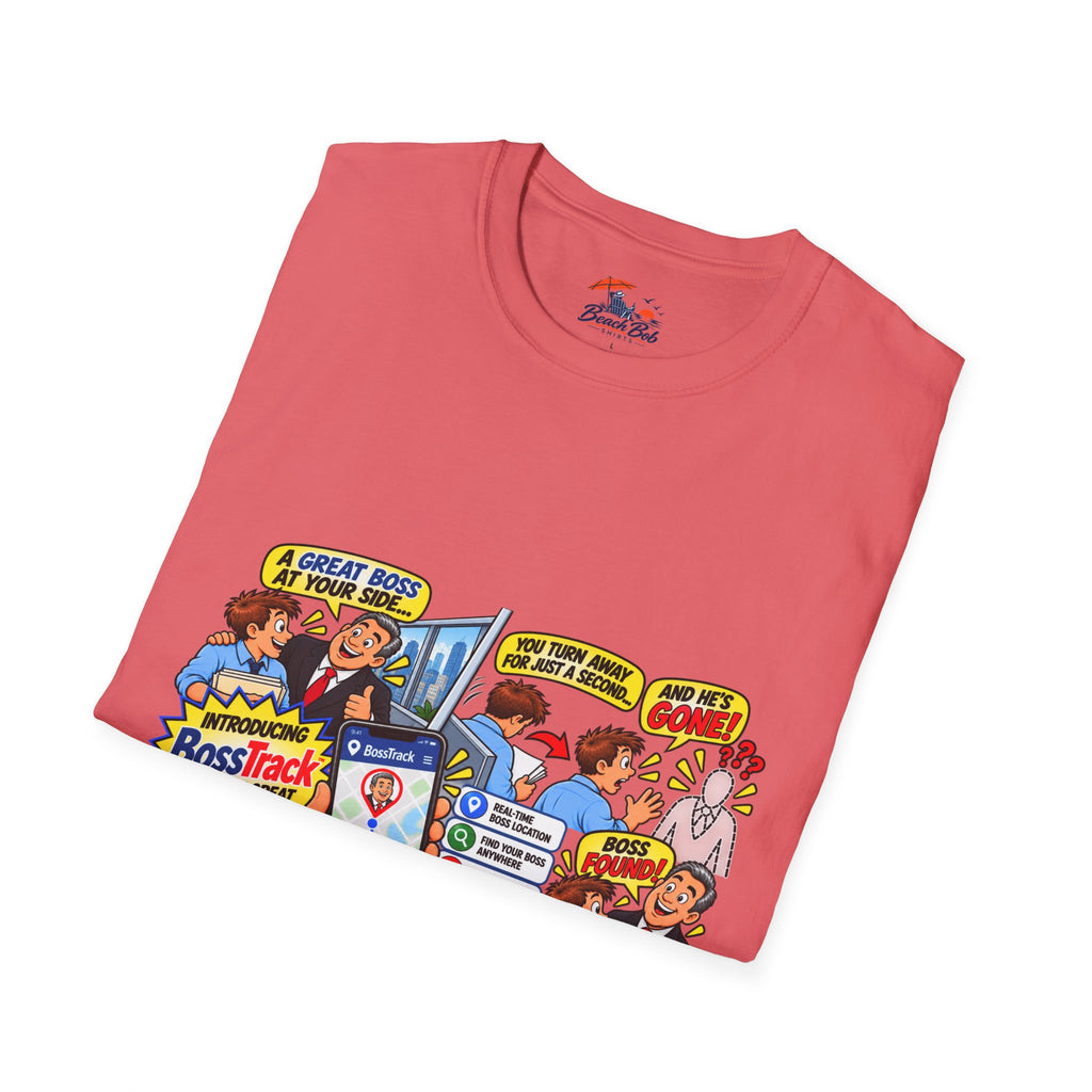 Funny Boss Tracker T-Shirt