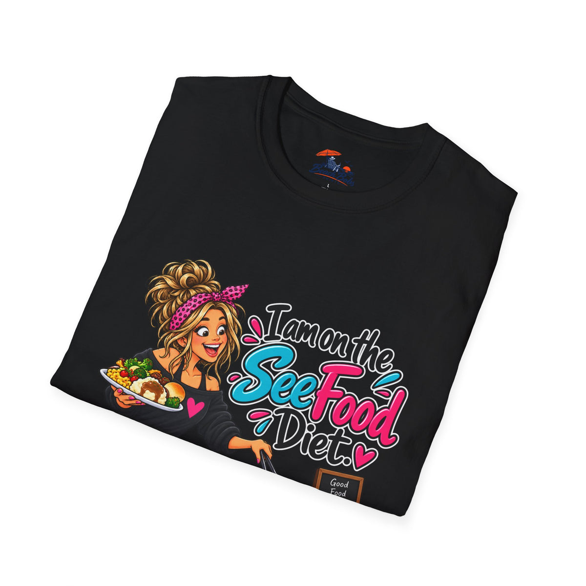 See Food Diet T-Shirt — Funny Buffet Lover Tee