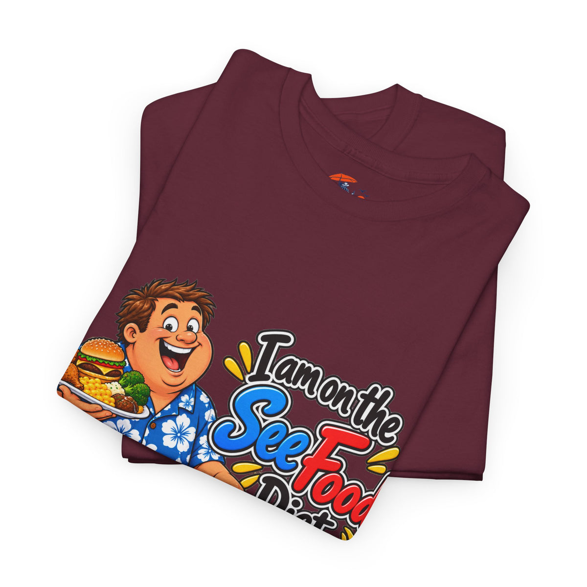 See Food Diet T-Shirt – Funny Seafood Buffet Tee