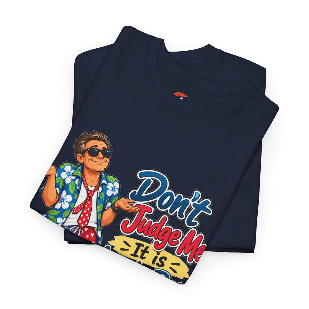 Laundry Day T‑Shirt — "Don't Judge Me, It’s Laundry Day!" Casual Graphic Tee