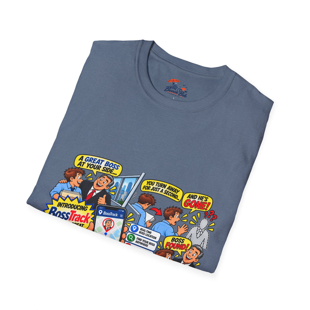 Funny Boss Tracker T-Shirt