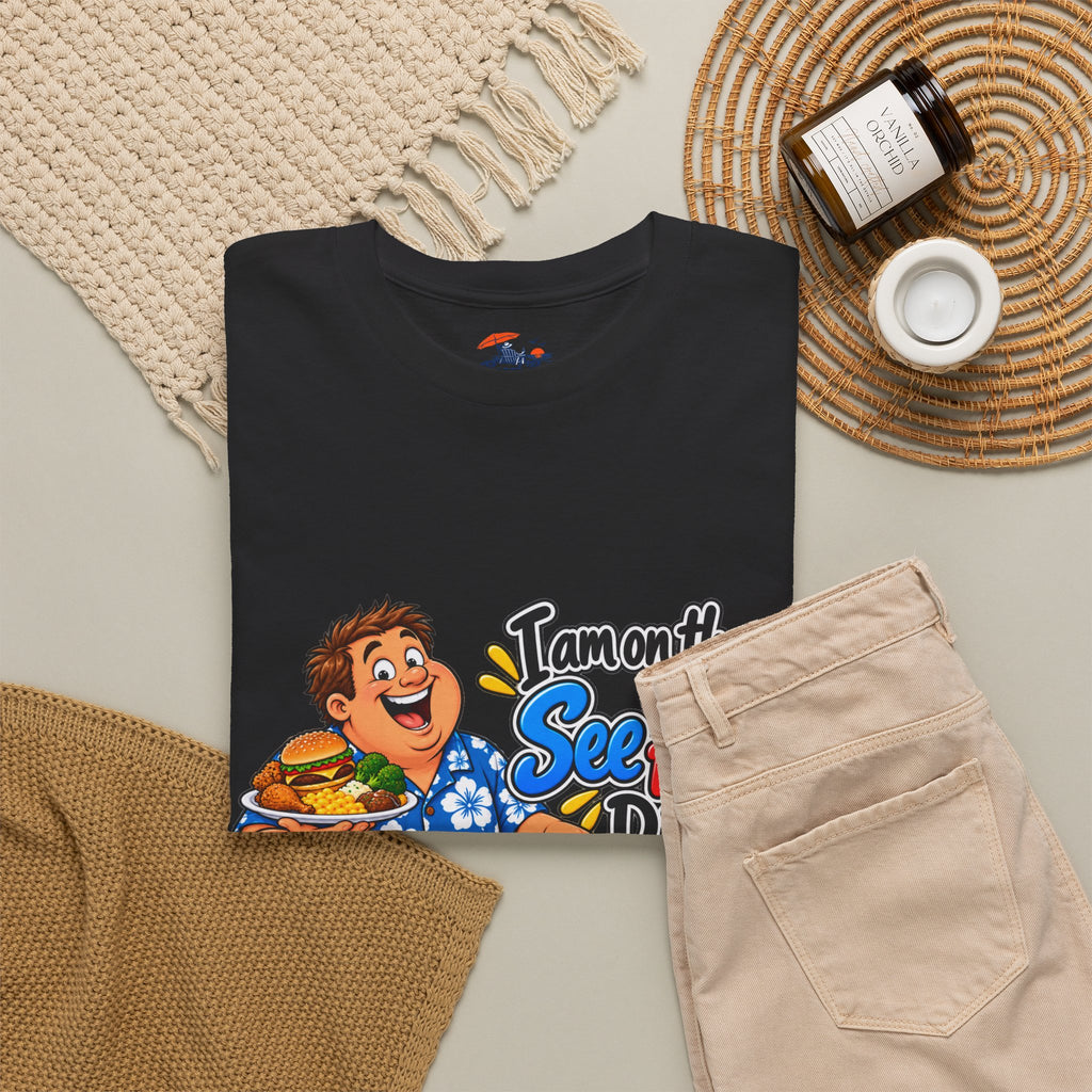 See Food Diet T-Shirt – Funny Seafood Buffet Tee