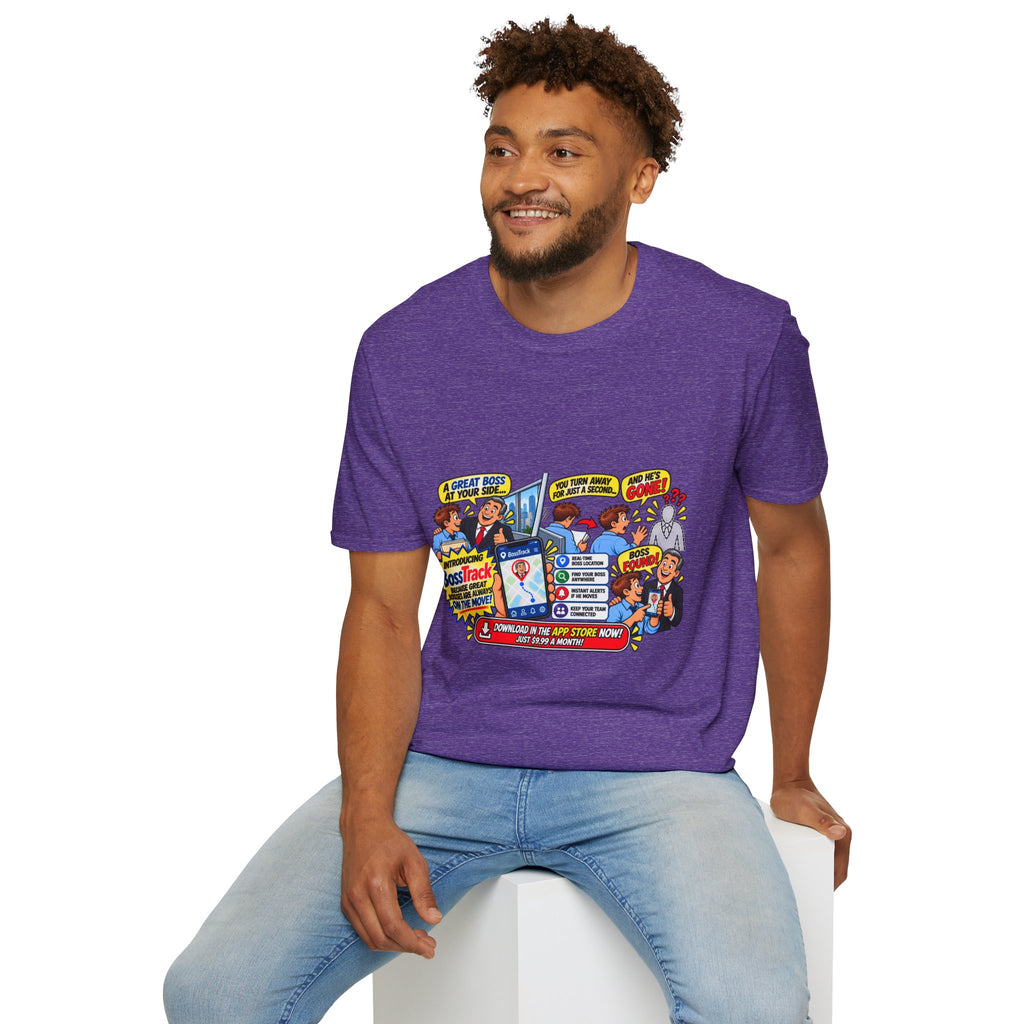 Funny Boss Tracker T-Shirt