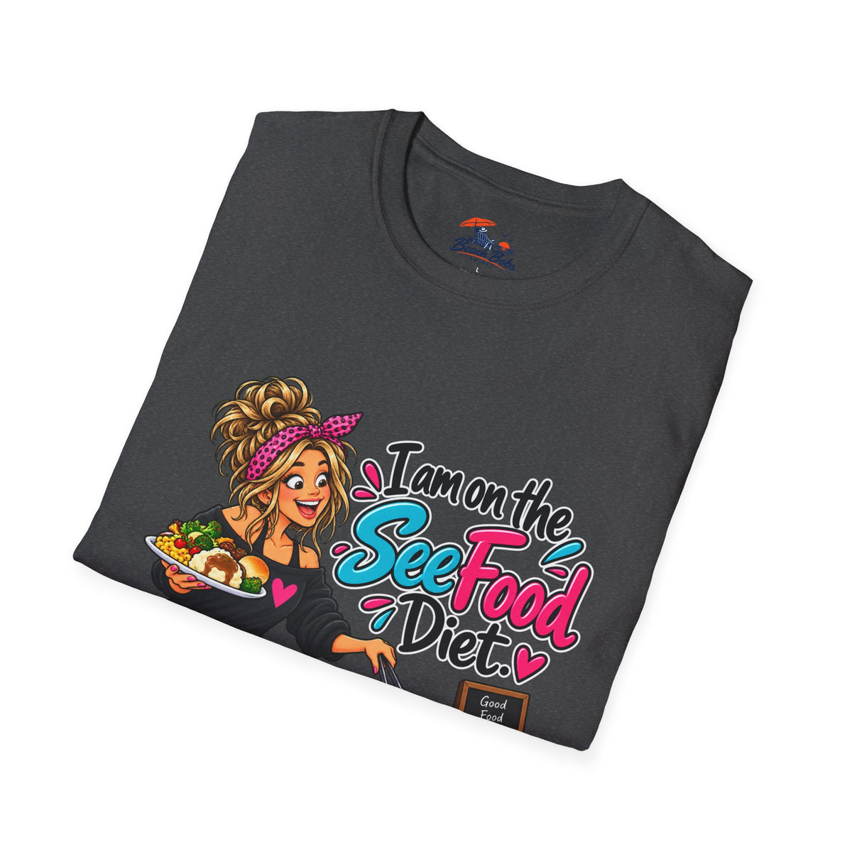 See Food Diet T-Shirt — Funny Buffet Lover Tee