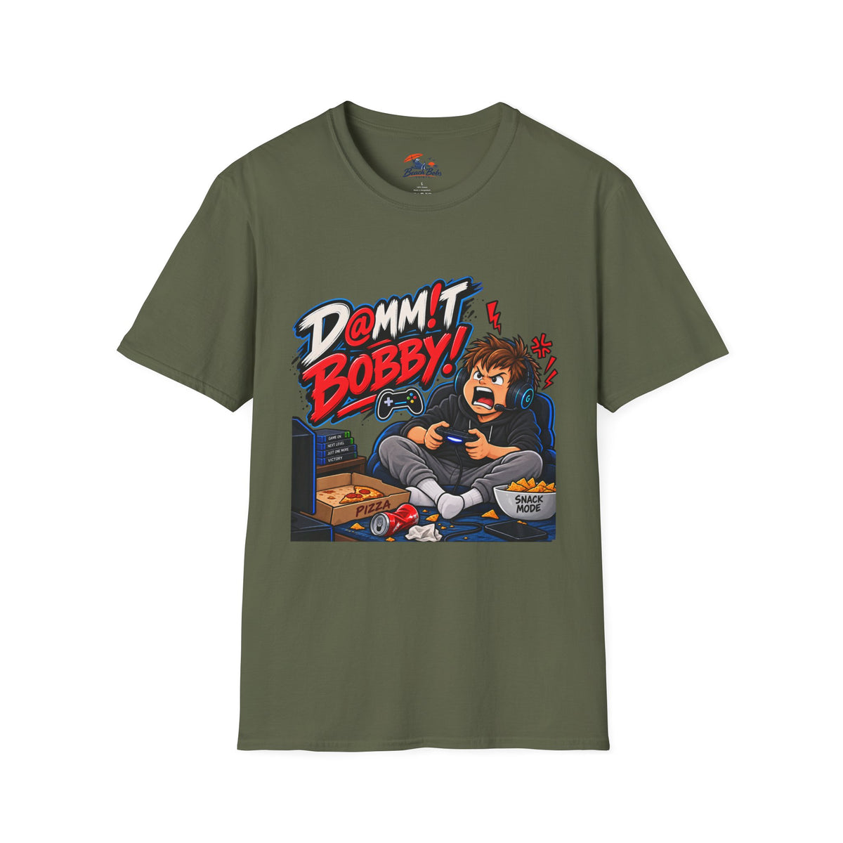 Dammit Bobby! Gamer Rage T-Shirt