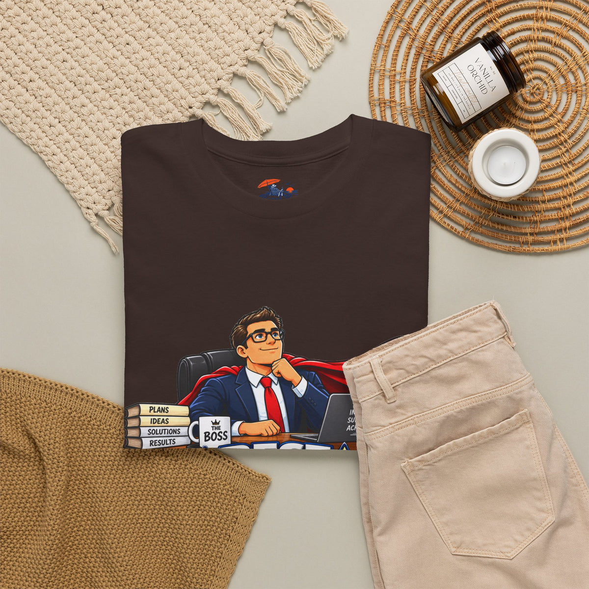 Best Boss Ever T‑Shirt — Personalized "Our Fearless Leader" Gift for Bosses (Add Name)